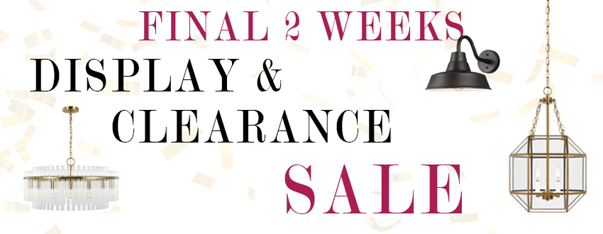 Display and Clearance Sale