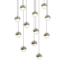 Sonneman 2917.13-SML - 12-Light Round Small LED Pendant