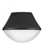 Lark 83411BK - Small Black Flush Mount