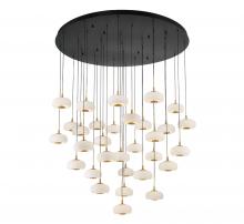 Lib & Co. CA 10197-02 - Adelfia, 31 Light LED Grand Chandelier, Matte Black