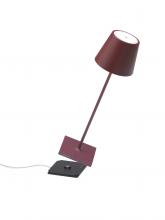 Zafferano America LD0340X4 - Poldina Pro Table Lamp - Bordeaux