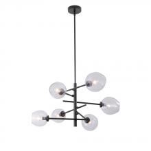 Avista Lighting A1106BK - Avista Hillcrest Chandelier 6-Light Matte Black