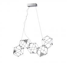 Avista Lighting A1891CH - Avista Cube Chandelier 33" Chrome -LED