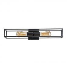 Avista Lighting A2202BK - Avista Ridge 23" Vanity Wall Light Sconce Black