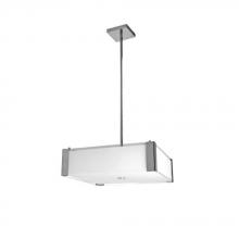 Avista Lighting A2854-11 - Avista Urban Pendent Square 4-Light Brushed Nickel