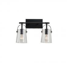 Avista Lighting A4312BK - Avista Arden Vanity Wall Light 2-Light Black