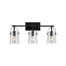 Avista Lighting A4313BK - Avista Arden Vanity Wall Light 3-Light Black