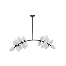 Avista Lighting A4555BK - Avista Arc Chandelier 20-Light Black