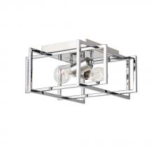 Avista Lighting A4712CH - Avista Korson 12" Flush Mount Chrome 2-Light