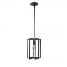 Avista Lighting A4752BK - Avista Korson 1-Light Black Pendant