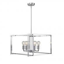 Avista Lighting A4754CH - Avista Korson 21" 6-Light Chrome Pendant