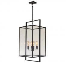 Avista Lighting A5055BK - Avista Parkside 36" 4-Light Black Pendent