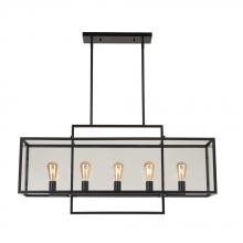 Avista Lighting A5059BK - Avista Parkside 20" 5-Light black Pendent