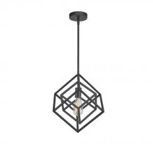 Avista Lighting A5912BK - Avista Geometric 12" Pendant Black