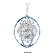 Avista Lighting A7254CH - Avista Belair Chandelier 18" Chrome