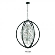 Avista Lighting A7258BK - Avista Belair Chandelier 36" Black