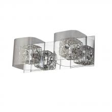 Avista Lighting A73012-7 - Avista Zoe Vanity Wall Light 2-Light Chrome