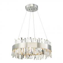 Avista Lighting A7820CH - Avista Geo Chandelier 20" Chrome-LED