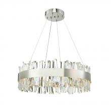 Avista Lighting A7830CH - Avista Geo Chandelier 30" Chrome-LED