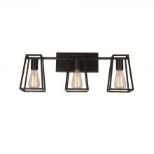 Avista Lighting A8524BK - Avista Dalton Vanity Wall Light 3-Light