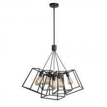 Avista Lighting A8555BK - Avista Dalton 30" Chandelier Black