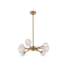 Avista Lighting A8908GD - Avista Hampton Chandelier 8-Light Gold