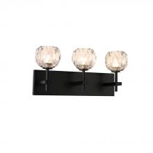 Avista Lighting A8913BK - Avista Hampton Vanity Wall Light 3-Light Matte Black