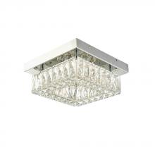 Avista Lighting F1712CH - Avista Gem Flush Mount 12" Square Chrome -LED