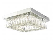 Avista Lighting F1715CH-30K-32W - Avista Gem LED 15" Square Flush Mount Chrome