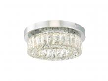 Avista Lighting F1915CH-40K - Avista Gem 15" RD LED Flush Mount