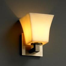 Justice Design Group CNDL-8921-14-AMBR-ABRS - Modular 1-Light Wall Sconce