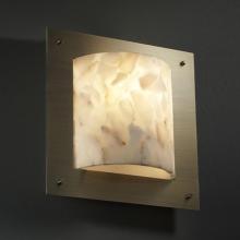 Justice Design Group ALR-5561-DBRZ-LED-1000 - Framed Square 4-Sided Wall Sconce (ADA)