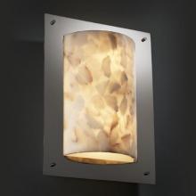 Justice Design Group ALR-5563-DBRZ-LED-2000 - Framed Rectangle 4-Sided Wall Sconce (ADA)