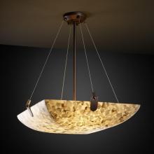 Justice Design Group ALR-9624-25-DBRZ-LED-6000 - 36" Pendant Bowl w/ U-Clips