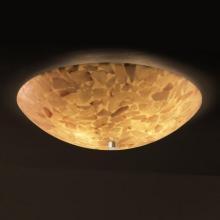 Justice Design Group ALR-9672-35-NCKL-LED-5000 - 24" Semi-Flush Bowl w/ Fluorescent Lamping