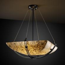 Justice Design Group ALR-9722-35-MBLK-LED-5000 - 24" Pendant Bowl w/ Crossbar