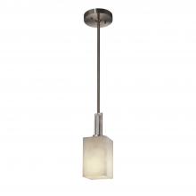 Justice Design Group CLD-8445-15-NCKL - Era 1-Light Mini-Pendant