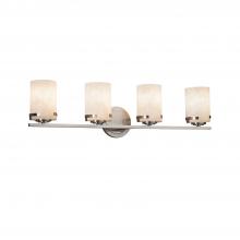 Justice Design Group CLD-8454-10-NCKL - Atlas 4-Light Bath Bar