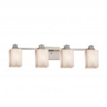 Justice Design Group CLD-8474-15-NCKL - Ardent 4-Light Bath Bar