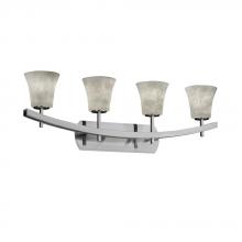 Justice Design Group CLD-8594-30-DBRZ - Archway 4-Light Bath Bar