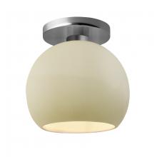 Justice Design Group CER-6353-VAN-NCKL - Medium Globe Semi-Flush