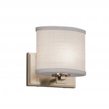 Justice Design Group FAL-8441-15-BRSS - Era 1-Light Wall Sconce