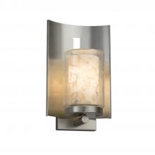 Justice Design Group ALR-7591W-10-NCKL - Embark 1-Light Outdoor Wall Sconce