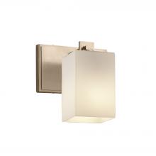 Justice Design Group FSN-8441-15-OPAL-BRSS - Era 1-Light Wall Sconce