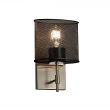 Justice Design Group MSH-8411-30-NCKL - Union 1-Light Wall Sconce (Short)