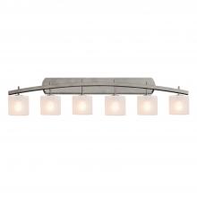 Justice Design Group FSN-8596-30-FRCR-NCKL - Archway 6-Light Bath Bar