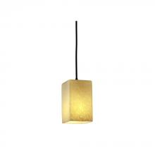 Justice Design Group FSN-8816-15-MROR-MBLK-RIGID - Small 1-Light Pendant