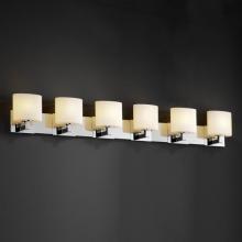 Justice Design Group FSN-8926-20-MROR-NCKL - Modular 6-Light Bath Bar