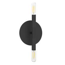 Dainolite WAN-132W-MB - 2LT Incandescent Wall Sconce, MB