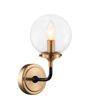 Matteo Lighting W58201AGCL - Particles Wall Sconce